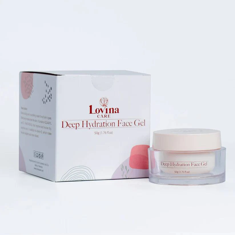 💧 جيل الترطيب العميق للوجه – 50 مل | لوفينا